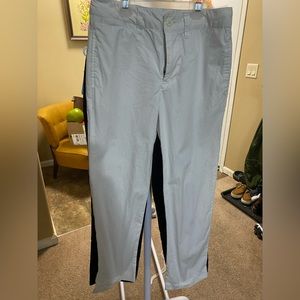 White Ralph Lauren pants.